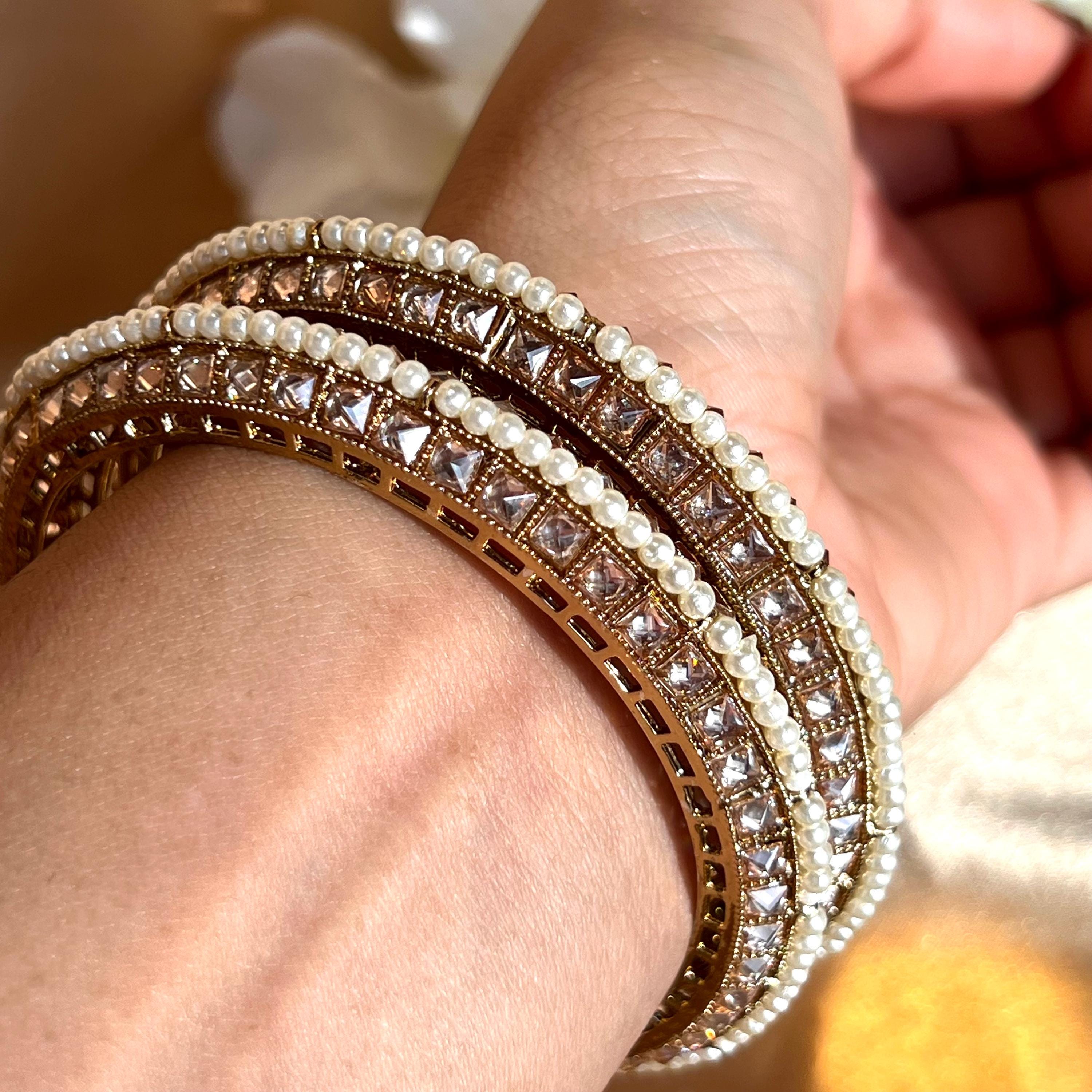 Lot De 7 Bracelets Jonc Ethnique Acier Doré Tata Gisele - Ajustables Sans Fermoir - Neuf Avec étiquettes