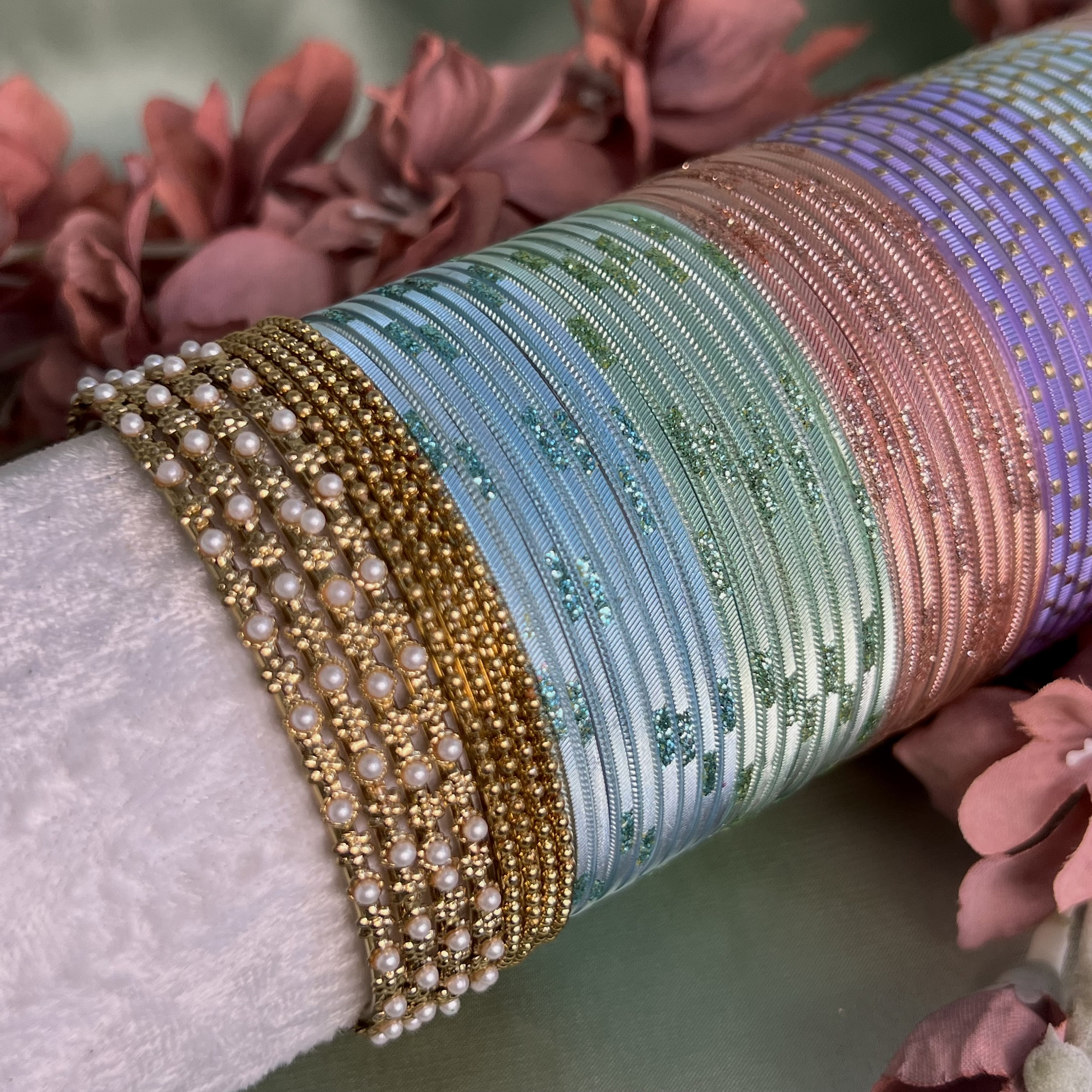Bangle Roll Build Your Bangle Set - Pastels Collection Set/pastel ...