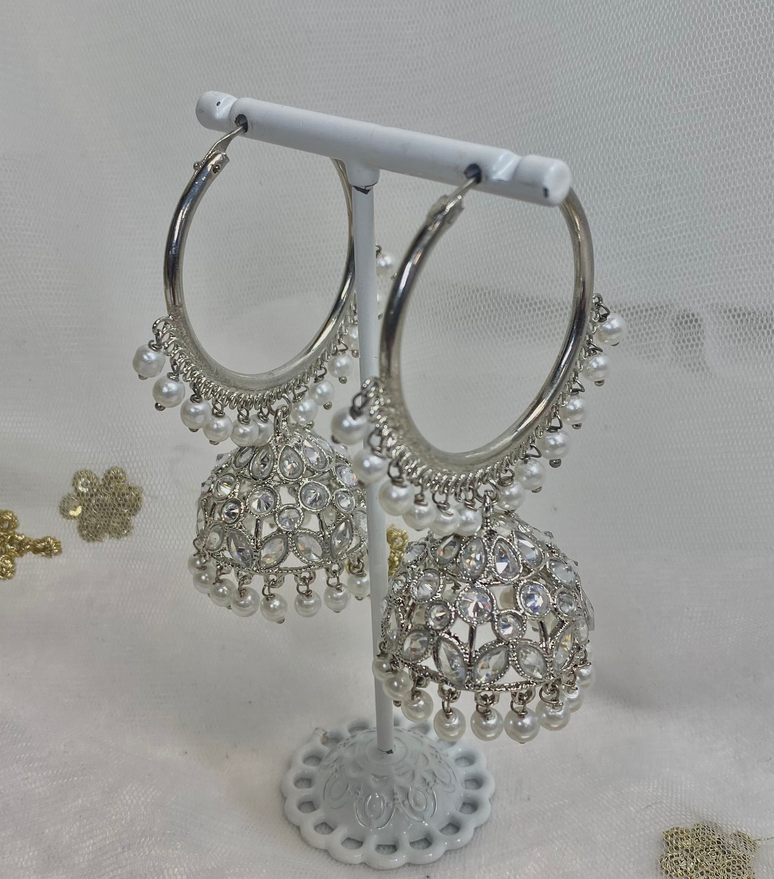 Silver jimikki shop kammal price