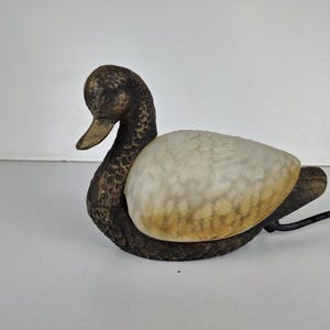 Duck floor lamp, vintage lamp, glass lamp, metal lamp, retro lamp, vintage lamp, unique lamp, decor lamp
