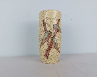 Hungary vase, art vase, unique, old, collectable, ceramic vase, retro vase, vintage vase, cream vase, made in hungary, 60s, 70s