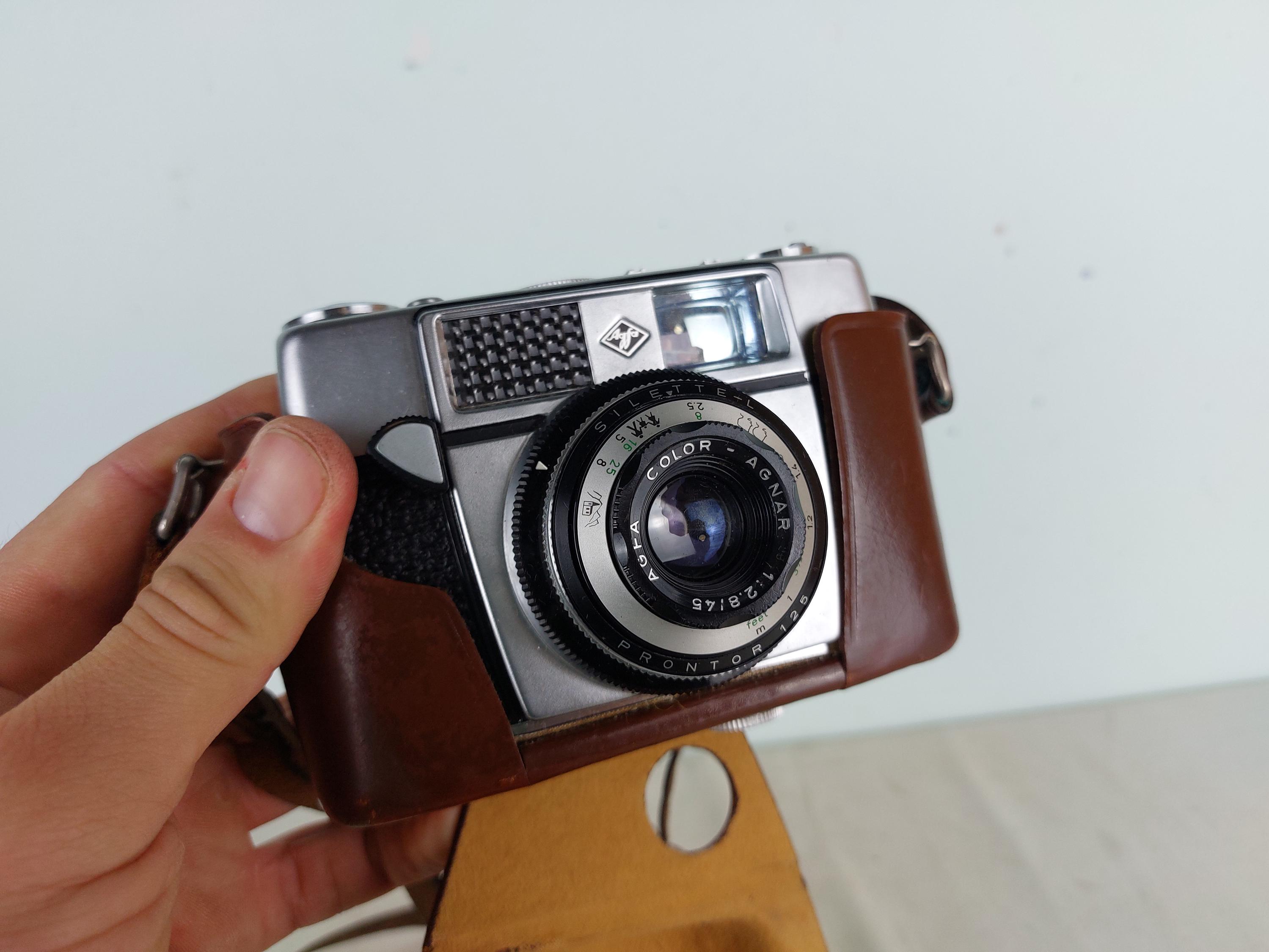 Agfa Color Agnar 1 2.8 45 Manual, Camera, Germany Camera, Retro