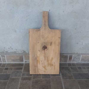 Schneidebrett aus Holz, vintage, Holzbrett, rustikal, rustikal, Geschenkidee, Europa Dekor, primitiv, Wanddekoration 3
