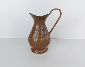 Vintage copper vase, large copper vase, retro vase, home decor, gift, gift idea
