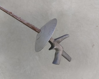 Fencing sport sword, vintage Fencing sword, collectable, old, retro, sport, sport collectable, made in hungary 3