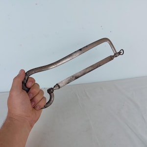 Antique handle saw, tool saw, collectable tools, wall decor, metal saw tool, retro tool, vintage tool