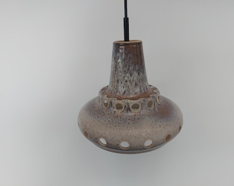 Lava ceiling lamp, ceramic lamp, vintage lamp, wall lamp, pendant lamp, mid century, kitchen lamp, cool, modernist lamp, old, gray, 70s