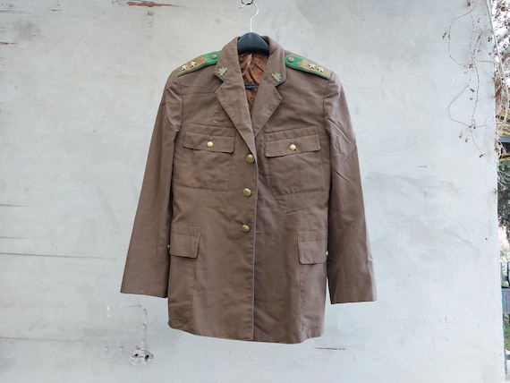 Real Army Uniform, Hungary Army Jacket, 70s, 80s, Hungary Soviet