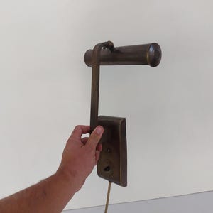 lampe pour tableau vintage, lampe pour tableau rétro, lampe pour tableau art déco, lampe unique, lampe en métal