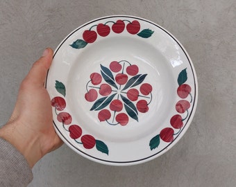 アンティークの伝統的な陶器の花模様の青い絵皿 - Etsy 日本