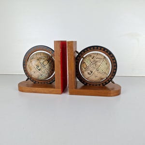 Globe Bücher, vintage globus, alte, coole, Geschenkidee, für Buchliebhaber, Retro, homedecor