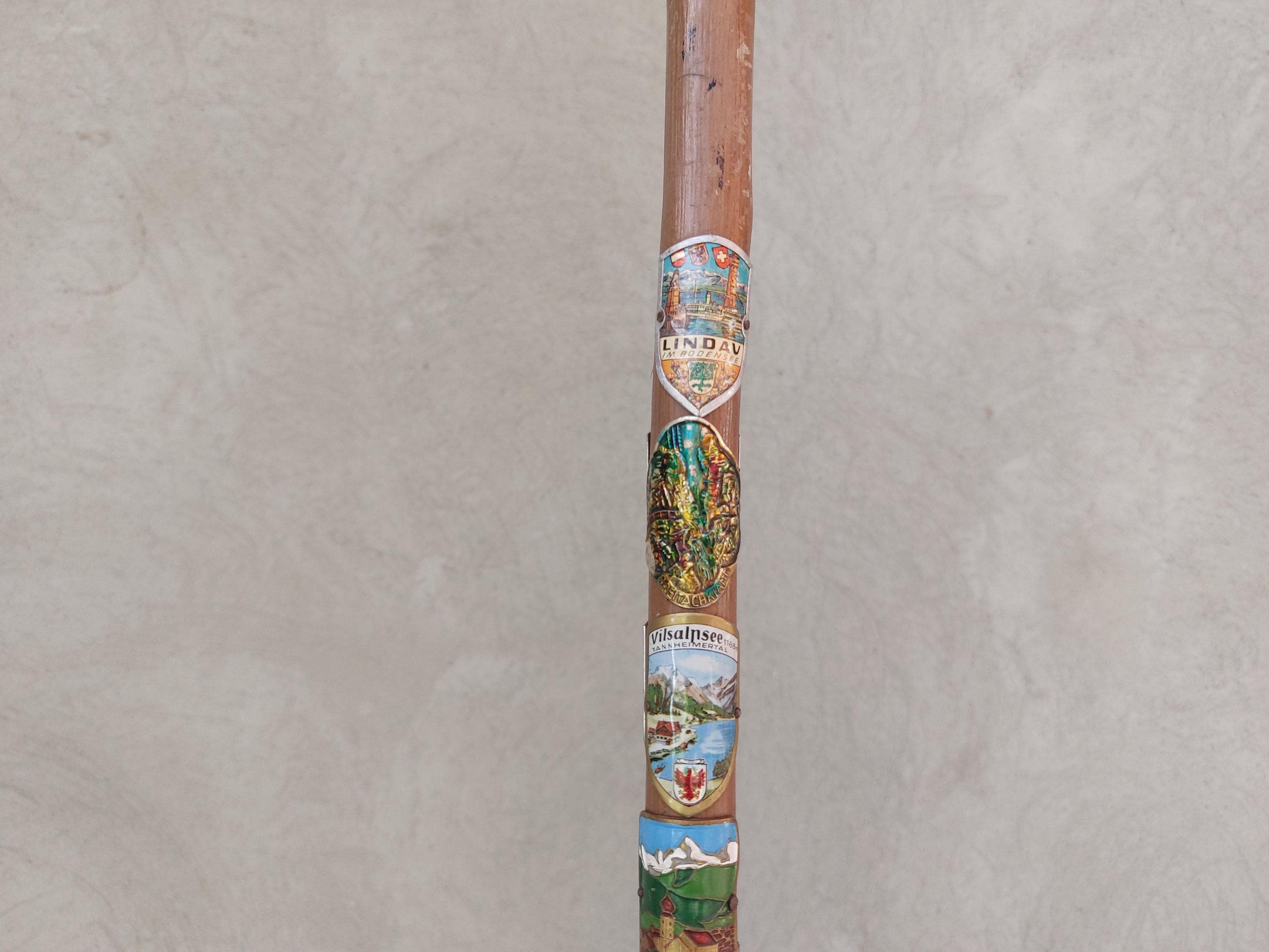 25 Emblem Cane, Vintage Walking Sticks, Retro Cane, Vintage Cane ...