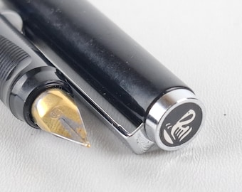 Bolígrafo Pelikan, bolígrafo alemán, vintage, bolígrafo coleccionable, bolígrafo negro