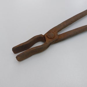 Antique blacksmith tools, Industrial, vintage tools, collectable tools, handmade tools, iron, primitive, blacksmith decor, unique 2