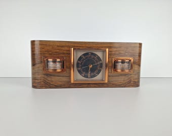 Vintage thermometer, germany thermometer, wall thermometer, wall decor, gift, gift idea, retro, cool, wooden, weather glass