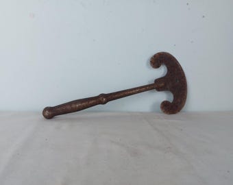 Butchers Meat Cleaver, Chopper, Axe, Massive Butcher Knife, Primitive Meat Chopper, Vintage Hatchet, kitchen decor, shabby kitchen