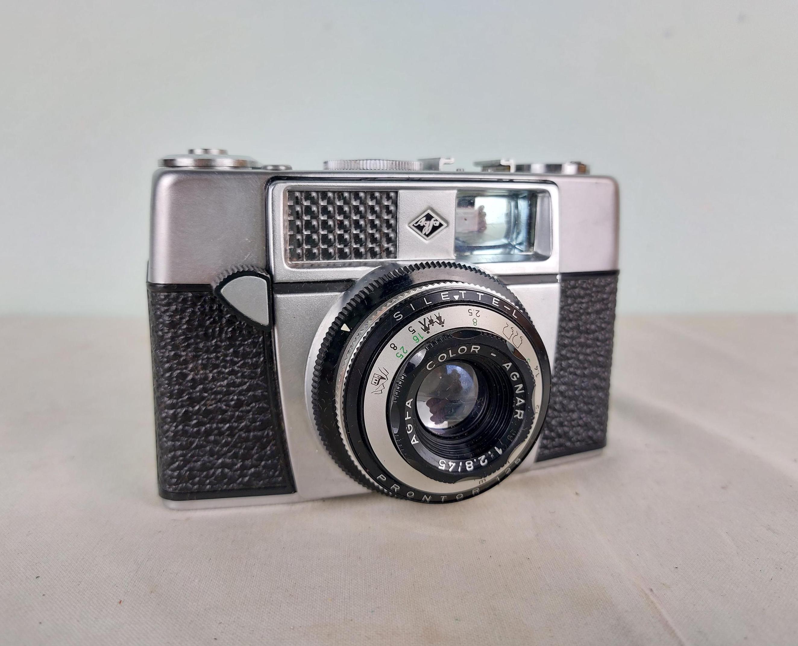 Agfa Color Agnar 1 2.8 45 Manual, Camera, Germany Camera, Retro