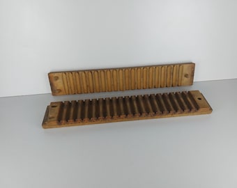 Antique Wood Cigar Mold, Vintage Wooden Cigar Molds, Big authentic factory wooden Cigar Mold, collectable, decor 30