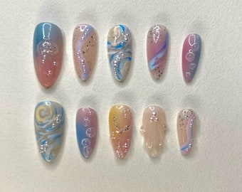 mermaid nail
