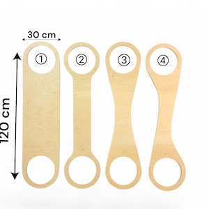 Balance Board in compensato di betulla per Stapelstein: gioco attivo per bambini