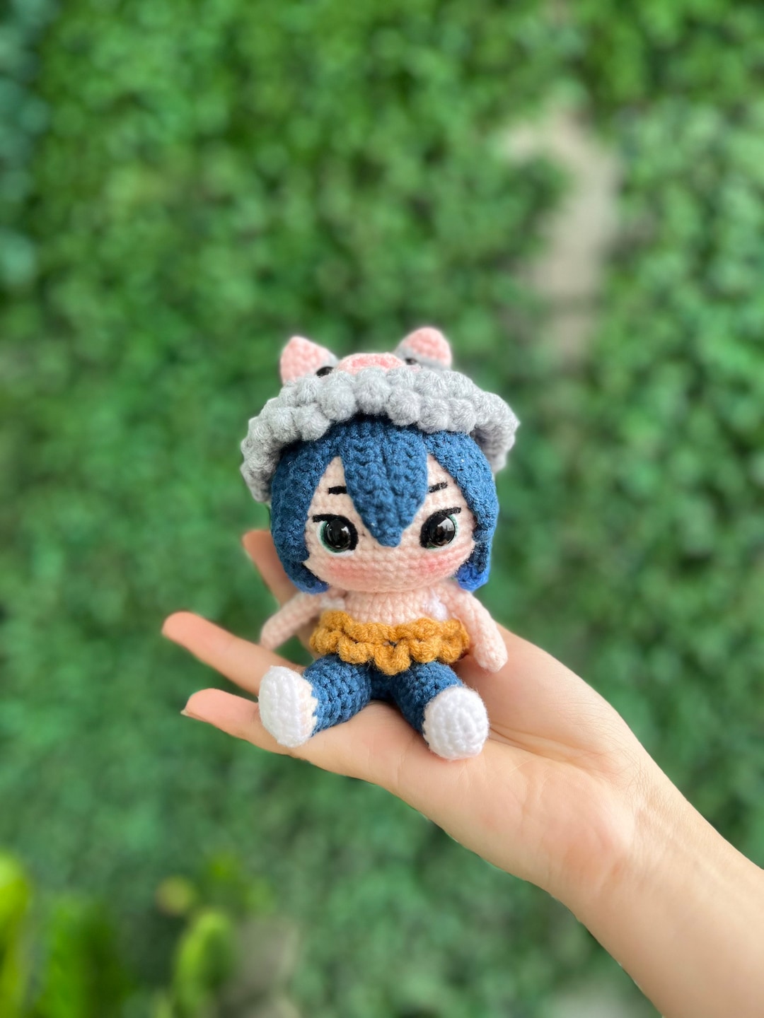 Handmade Inosuke, Crochet Demon Slayer, Amigurumi Inosuke, Gift for ...