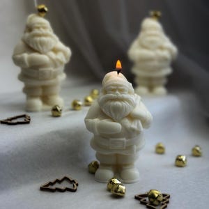 Santa Claus Candle — A Holiday Candle for Creating Atmosphere  | Свечи для декора дома и комнаты | Свечи фор decor  |