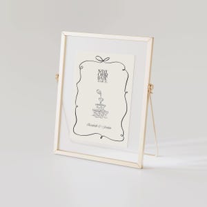 Editable Save the date Template, Champagne save the dates, Modern Wedding Invitation, Champagne tower, Save Our Date,
