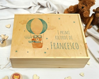 Coffret souvenir, coffret souvenir bébé, coffret bois personnalisé, cadeau naissance, coffret bois personnalisé