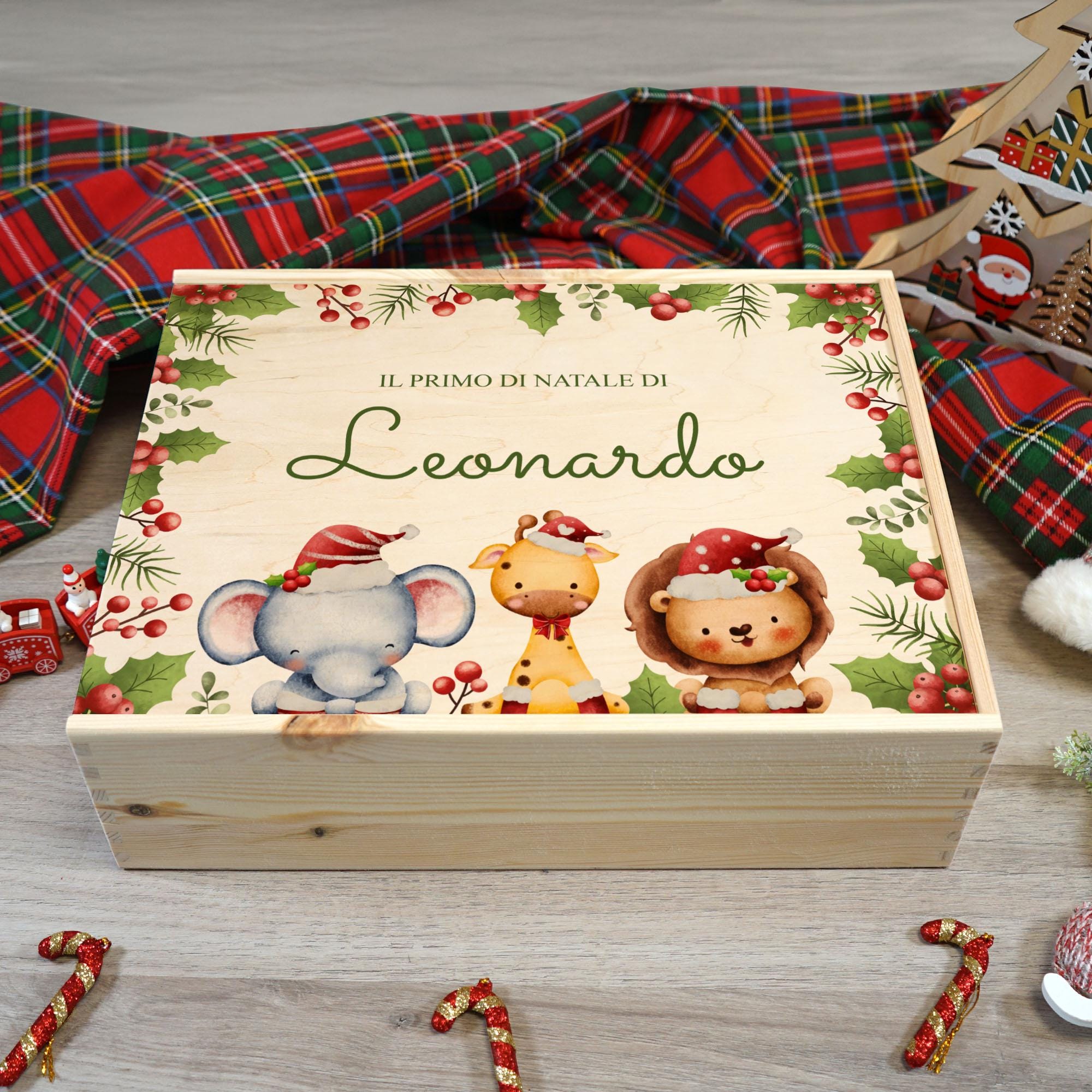 12 Pezzi Scatole Regalo Di Natale - Confezioni In Cartone Con Motivi Babbo Natale, Montagna E Stivali - 10x8,5x8,5 Cm