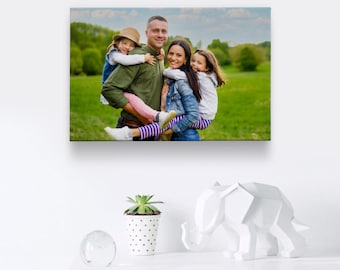 Custom Photo Canvas Print, Photo Canvas Prints, Custom Wall Decor, Canvas Wall Art