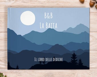 Guestbook, Welcome Book for Holiday Home, Guestbook b&b, Book for reviews, Guestbook for tourist rentals