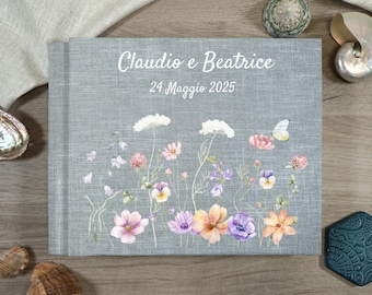 Guestbook, Guestbook, Personalized Guestbook, Wedding Album, Photo Booth Book for Instant Photos, Instax Book