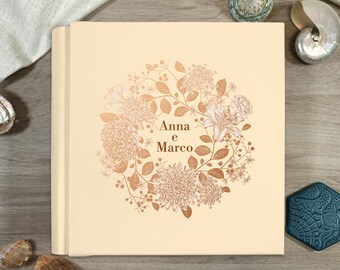 Guestbook, Guestbook, Personalized Guestbook, Wedding Album, Photo Booth Book for Instant Photos, Instax Book