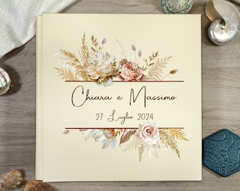 Guestbook, Guestbook, Personalized Guestbook, Wedding Album, Photo Booth Book for Instant Photos, Instax Book
