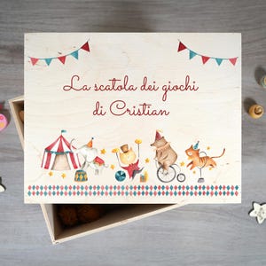 Coffret en bois enfant, coffre à jouets en bois enfant, grand coffret en bois personnalisé, cadeau naissance, coffret souvenir personnalisé