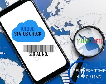 ICLOUD [CLEAN/LOST] Status Check By Serial Number