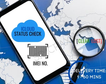 iCloud [Clean/Lost] Status Check By IMEI