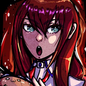 Makise Kurisu | Steins;Gate | Art Print