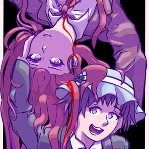 Kurisu and Mayuri | Steins;Gate | Art Print