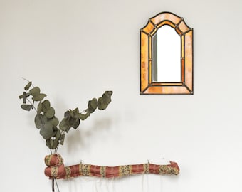 Dried flower wall light, minimalist vintage chateau style, poetic romantic, handmade, living room entrance decoration, elegant refined