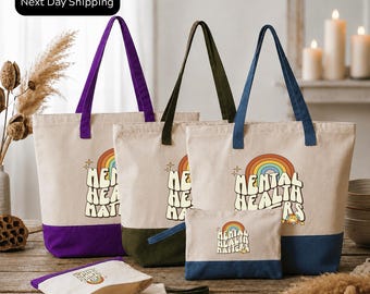 Mental Health Matters Totebag: Women's Motivational Anxiety Bag