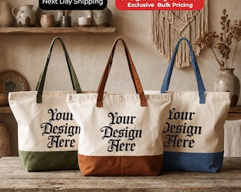 Custom Tote Bag: Personalized Text & Image, Trade Show Gift
