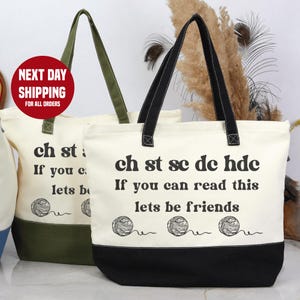 Crochet sayings totebag, My love language Crochet totebag, Crocheting totebag, Crochet All Day, Crochet Lover totebag, gift for crochet love