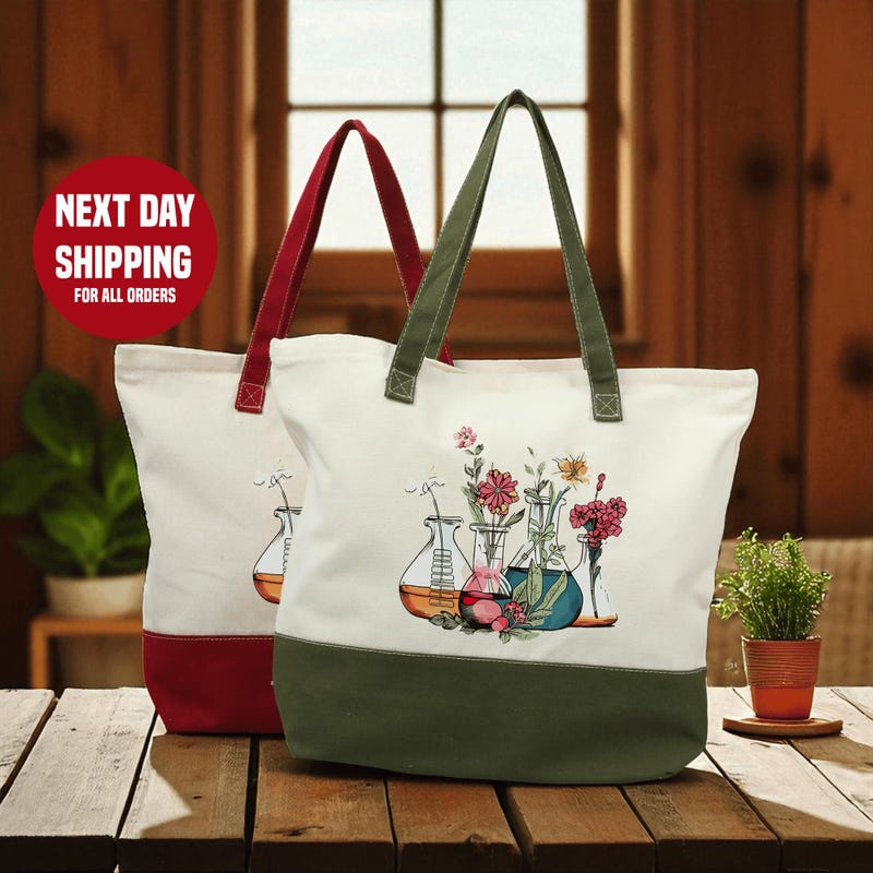 Custom Science Tote Bag - Etsy
