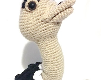 Crochet pattern "Ostrich Ulf"