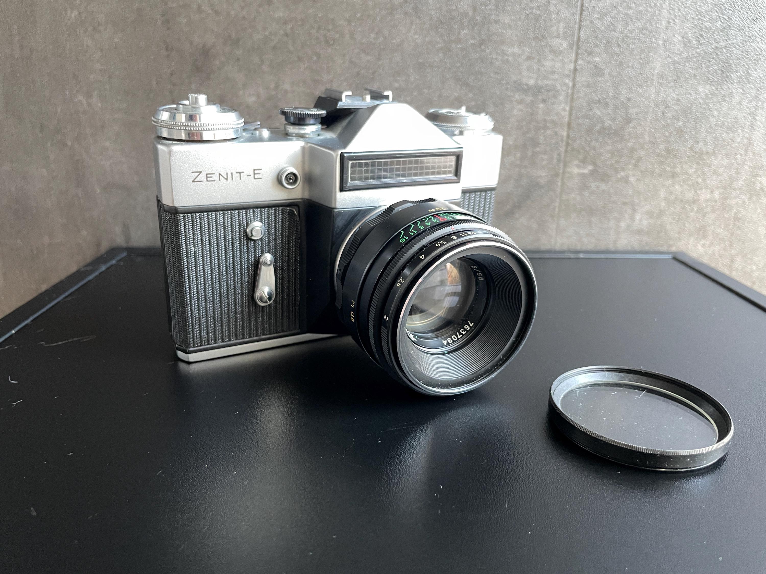 Appareil photo vintage Vilia URSS Soviétique russe 35 mm
