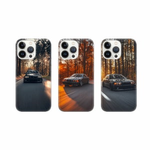 Bimmer coque de téléphone housse de véhicule pour iPhone 16 15 14 13 12 Pro Xs Samsung S24 S23 S22 FE A25 A15 Pixel 9 8A 7