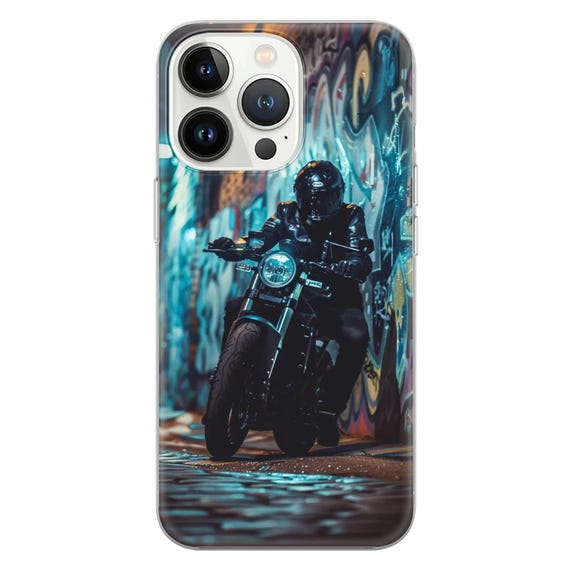 Street Bike Handyhlle: Urban Motorrad Design, TPU Gel Cover - Etsy.de