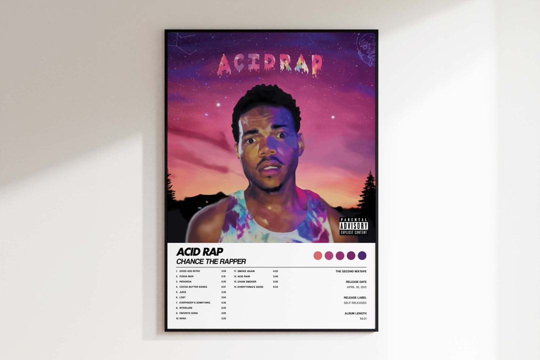 Chance The Rapper Acid Rap Album Download Chance the Rapper 'acid Rap ' Album Cover Poster, Tracklist Poster
