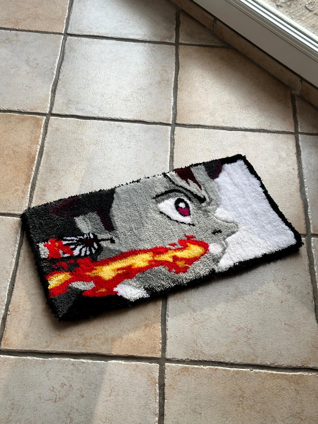 Tanjiro Rug Demon Slayer tanjiro Rug - Etsy
